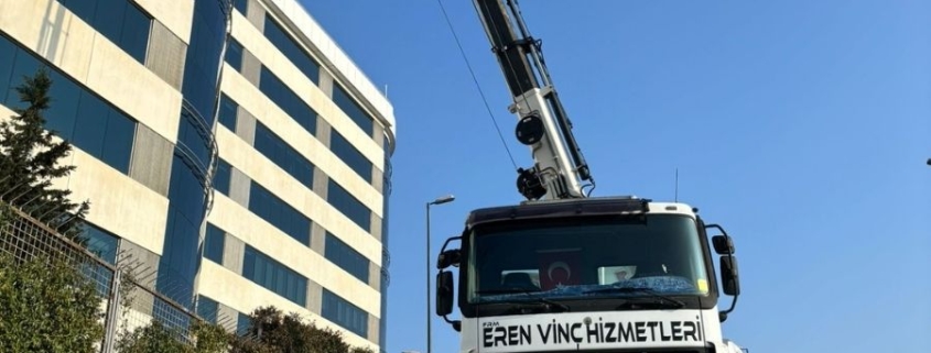 Bostancı Kamyon Üstü Vinç Kiralama