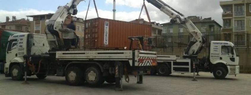 Çekmeköy Kamyon Üstü Vinç Kiralama