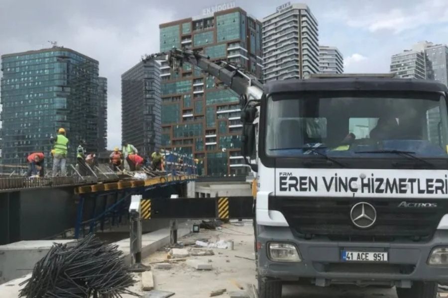 Beykoz Kamyon Üstü Vinç Kiralama