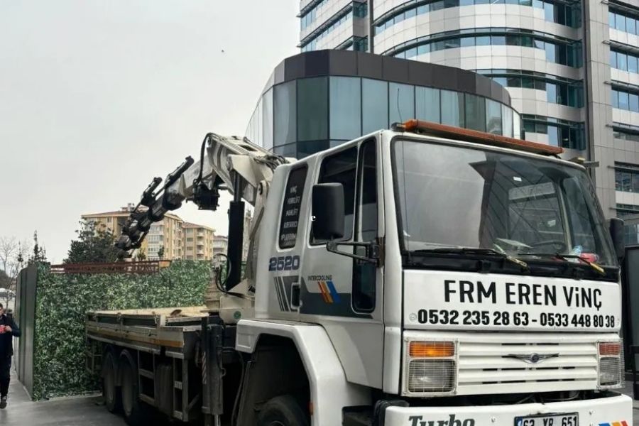 Beykoz Kiralık Kamyon Üstü Vinç