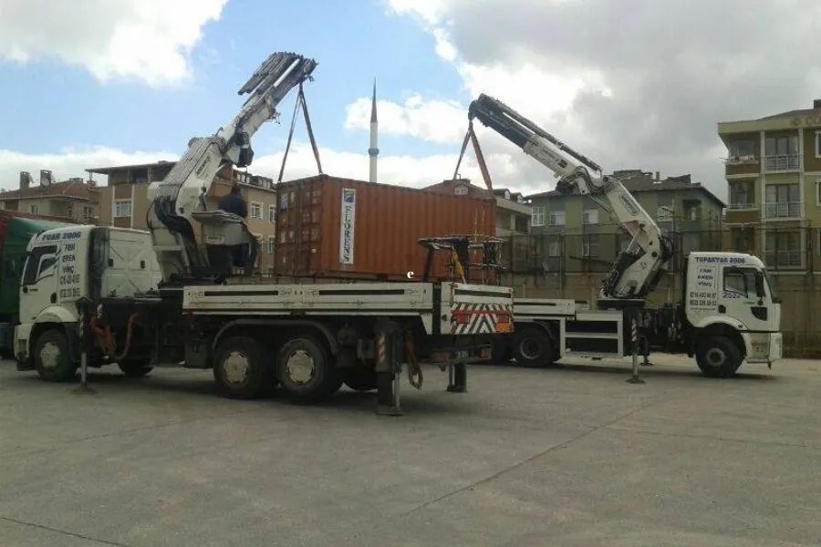 Erenköy Kamyon Üstü Vinç Kiralama