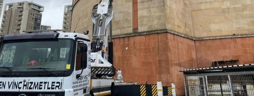 Fenerbahçe Kamyon Üstü Vinç Kiralama